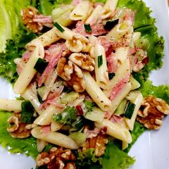 A picture of Chipotle pasta Salad.