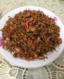 Cá cơm bún đảo vừng lạc