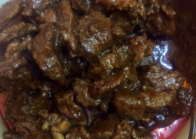 Ternyata ini lho! Bagaimana cara buat Rendang Simple  lezat