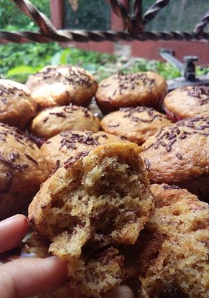 Foto resep Cake Pisang Tanpa Telur Lembut Berserat