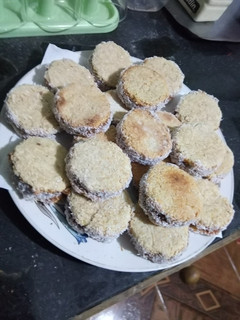 Una foto de Alfajorcitos de avena y coco😁