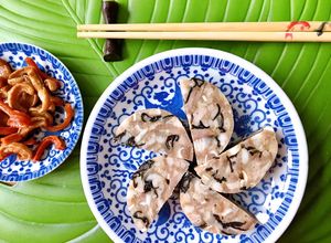 Hình của món Giò Thủ (Giò Xào) Không Cần Khuôn.