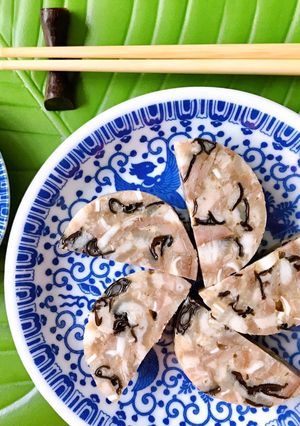 Hình của món Giò Thủ (Giò Xào) Không Cần Khuôn.