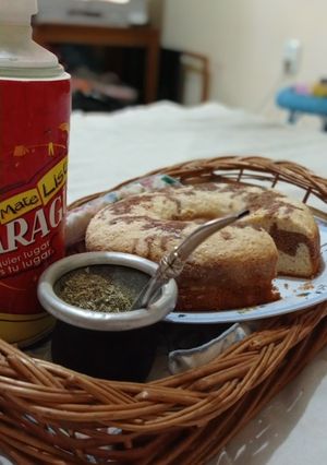 Una foto de Bizcochuelo marmolado riquísimo 🤤