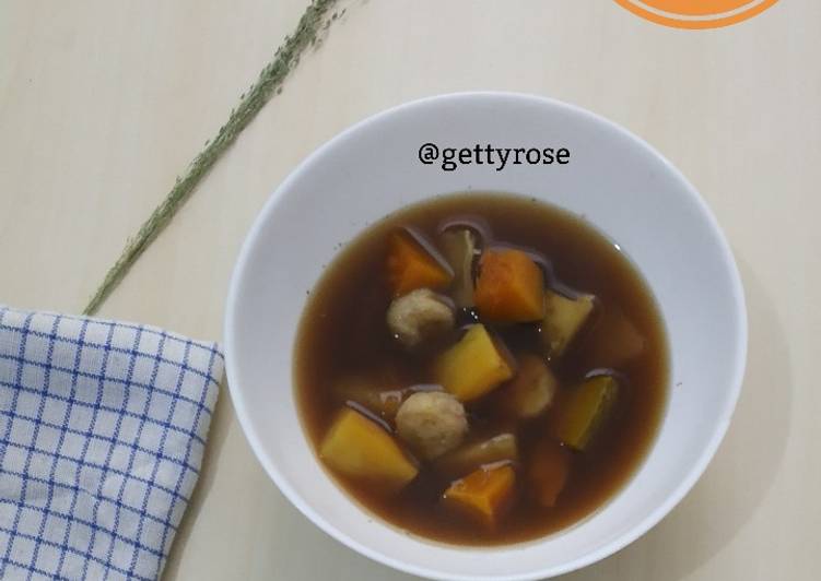 Resep Setup Labu Kuning, Lezat Sekali