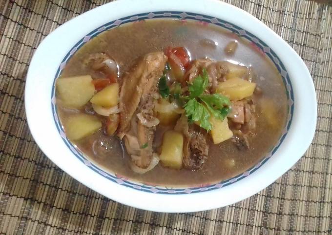 Semur Ayam Kentang