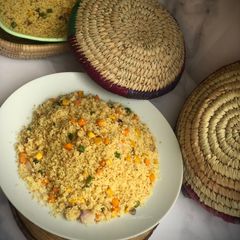 A picture of Easy veggie cous cous.