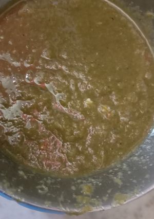 A picture of Spicy chilli chutney.