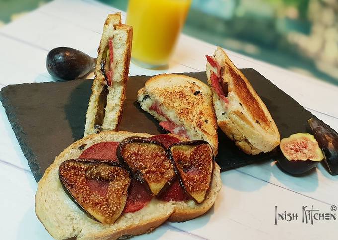 Fig and Mortadella Sandwich