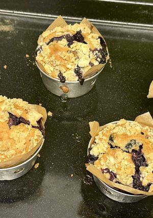 Foto resep Blueberry muffins 🫐