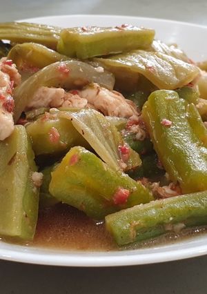 Foto resep Tumis Pare Sayur Asin