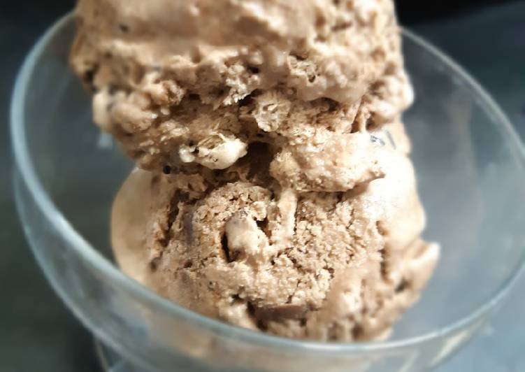 Step-by-Step Guide to Prepare Super Quick Homemade No Sugar Chocochips Icecream