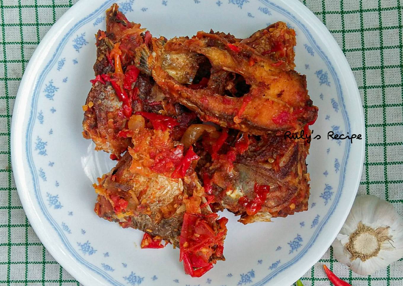 Ikan Nila Goreng Pedas