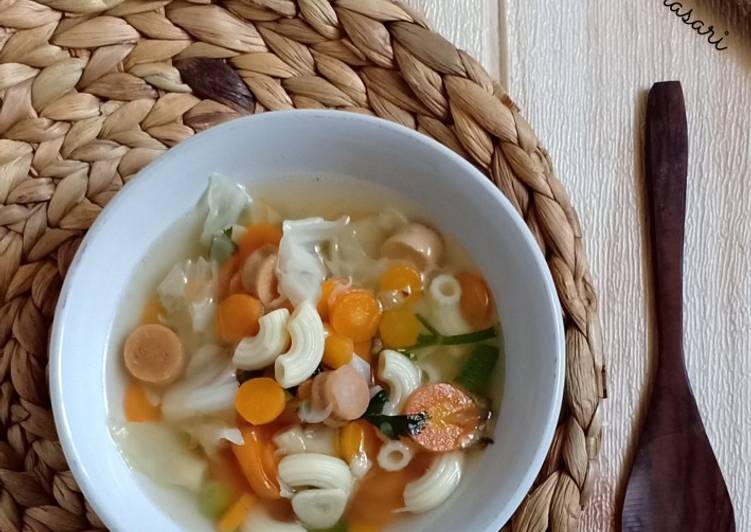 Sayur sup bening simpel