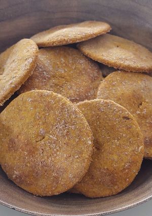 Una foto de Sopaipillas Integrales de Zapallo al Horno