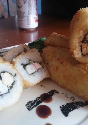 Una foto de Hand roll