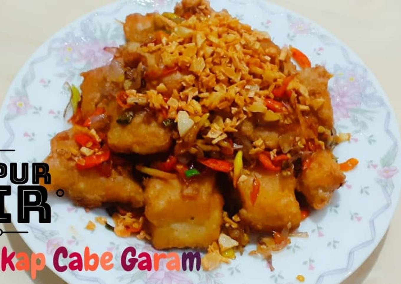 Ikan Kakap Cabe Garam