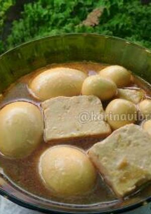 Foto resep Semur Telur Tahu Simple ala ala