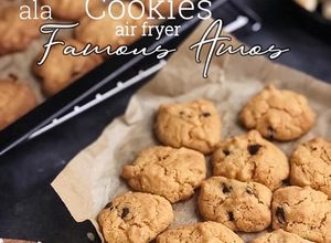 Gambar Cookies Air Fryer ala Famous Amos