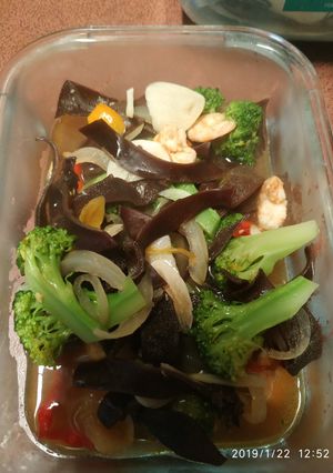 Foto resep Cha jamur brokoli