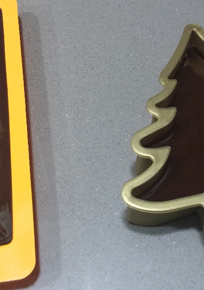 Una foto de Turrón trufado de crema catalana