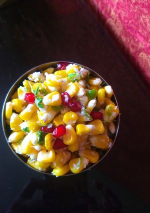 A picture of Corn kosambari.