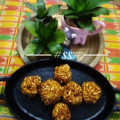 A picture of Murmura (মুড়ির মোয়া) #Cookpad.
