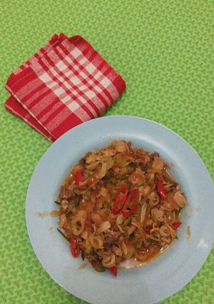 Foto resep Cumi asam manis