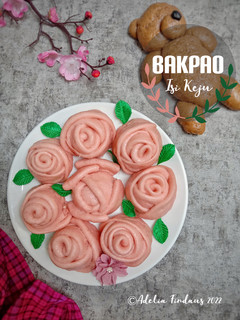 Foto resep Bakpao Mawar Isi Keju