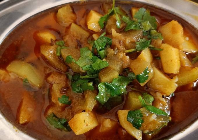 Recipe of Favorite Lauki ki sabji