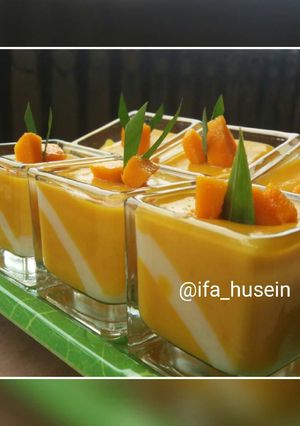 Foto resep Puding mangga