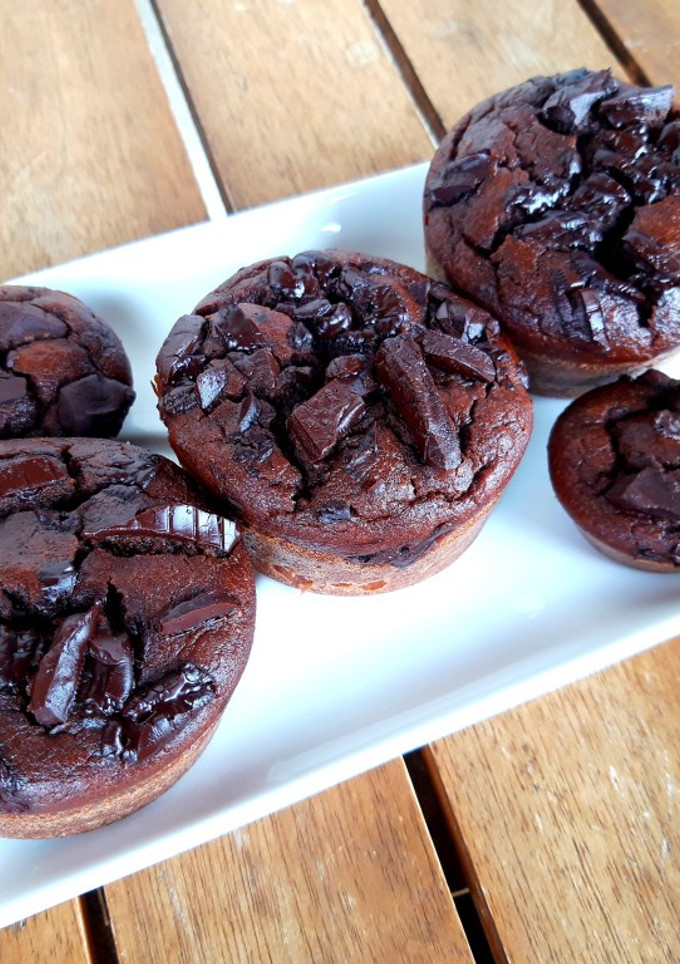 Una foto de Muffins de calabaza y chocolate 🎃🍫🤩