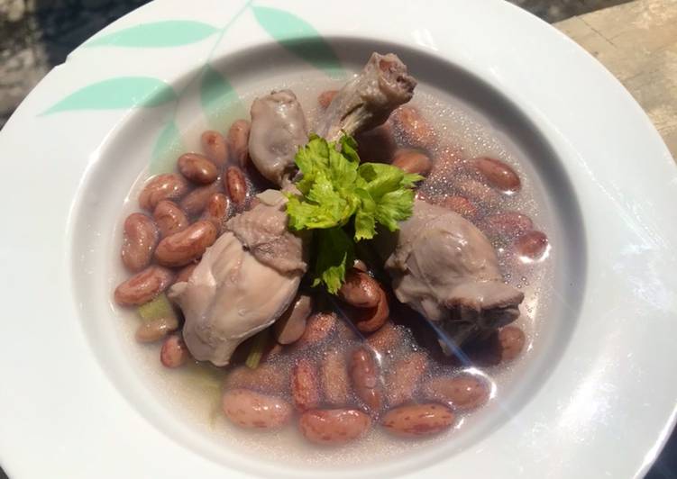 Cara Gampang memasak Stu Ayam Kacang Merah🍲 yang Bikin Ngiler