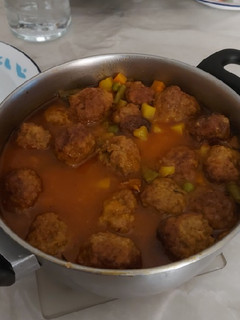 Una foto de Albóndigas a la campesina