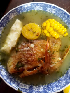 Una foto de Sancocho de pescado