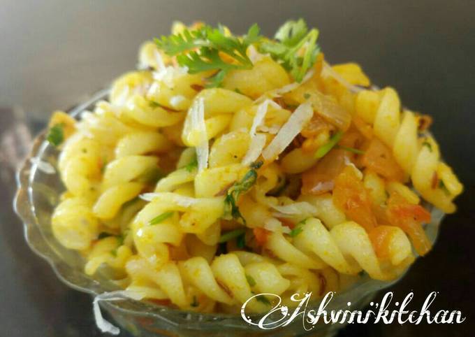 Yellow pasta recipe