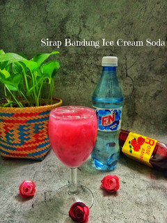 Gambar Sirap Bandung Ice Cream Soda