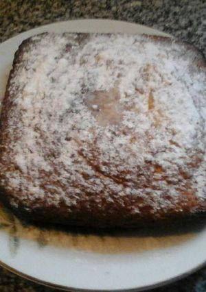 Una foto de Budín de naranja con leche condensada