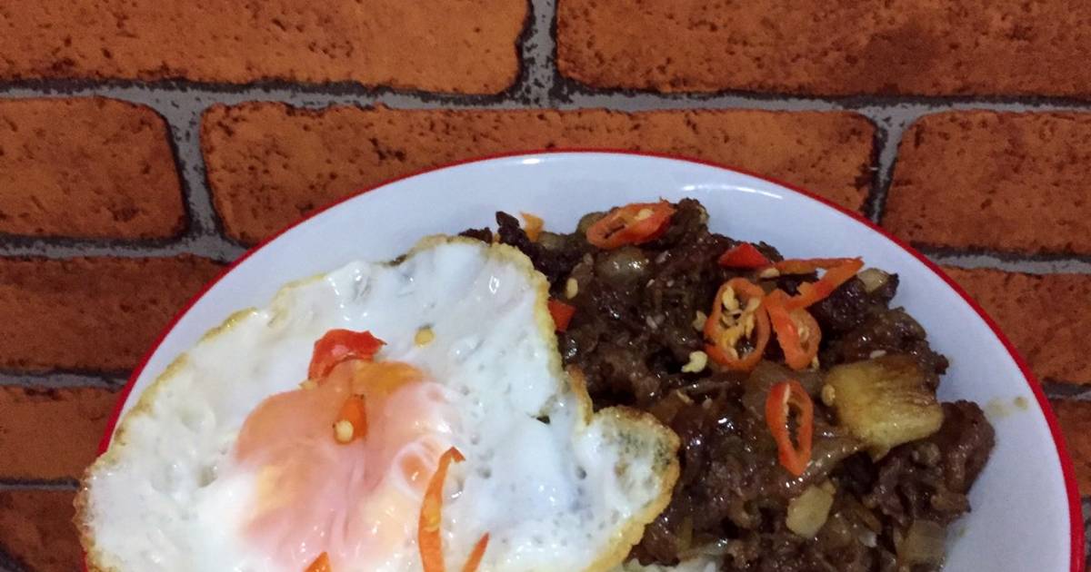 Resep Black Pepper Beef Rice Bowl oleh Endah Prasetya Cookpad