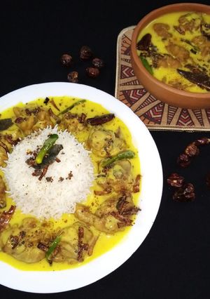 A picture of Pakora curry.