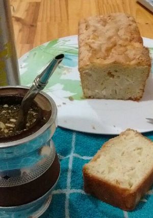 Una foto de Budín con manzanas 🍏