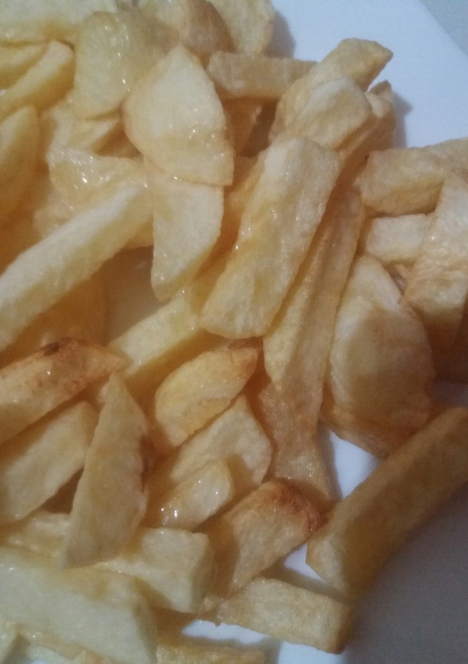 صورة لوصفة بطاطا مقلية