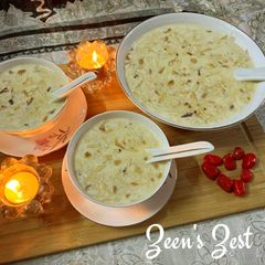 A picture of Eid Dessert Sheer Khurma.