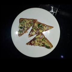 A picture of Bread pizza.