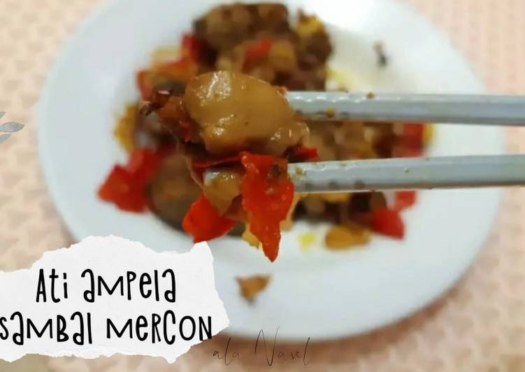 Resep Ati ampela sambal Mercon | Resep Bumbu Ati ampela sambal Mercon Yang Bisa Manjain Lidah