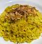 Cara Mudah Membuat Resep  Nasi kuning praktis (instan) rasa gurih &amp; nikmat yang Lezat, Bisa Manjain Lidah