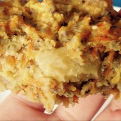 A picture of Healthy morning glory muffins.