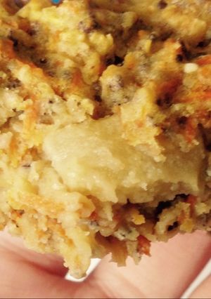 A picture of Healthy morning glory muffins.