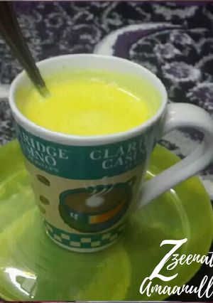 A picture of Golden Milk/Turmeric Latte.