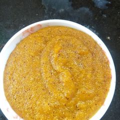 A picture of Suji halwa.